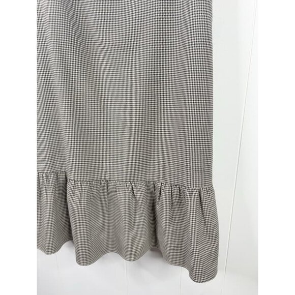 Maeve Square Neck Houndstooth Mini Dress - Picture 6 of 10